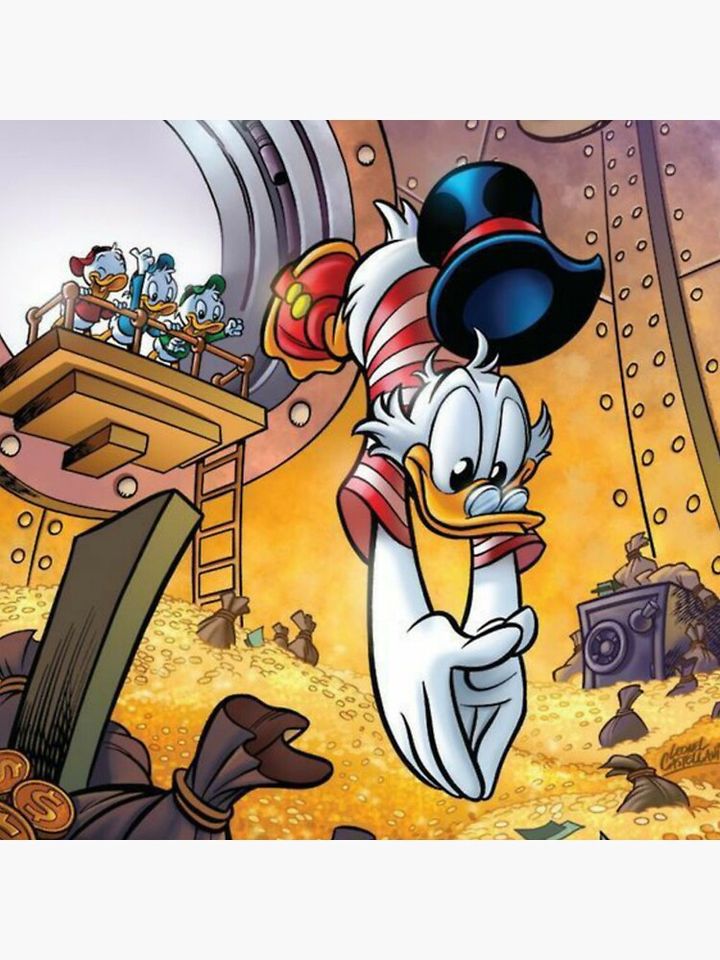 Scrooge Mcduck Pillow