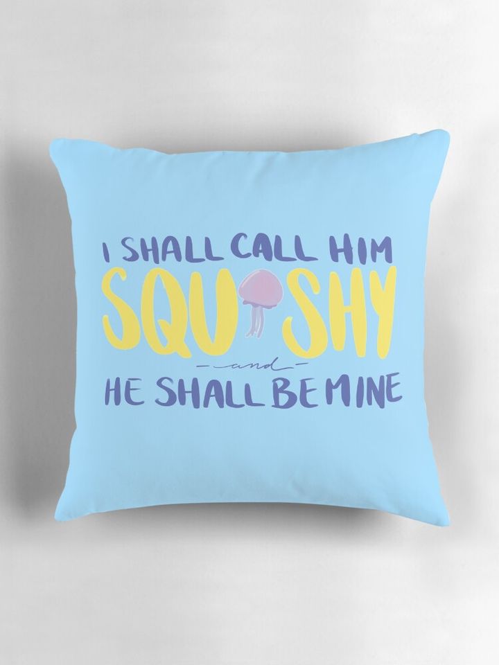 I shall call him Squishy Pillow
