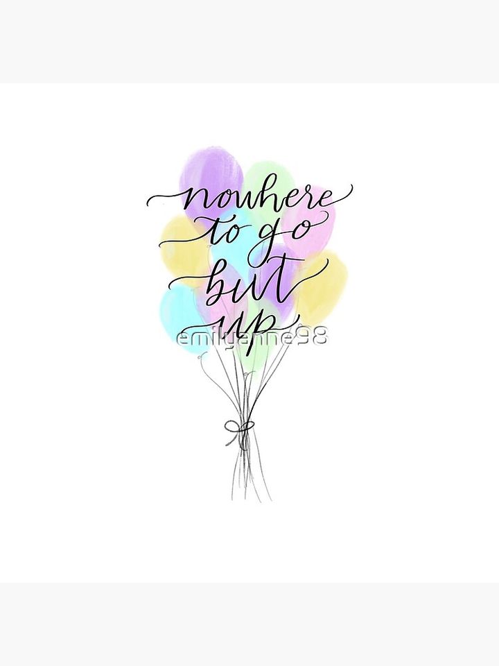 Nowhere to go but up Mary Poppins Pillow