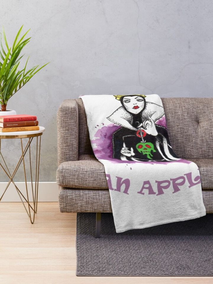 Evil Queen Throw Blanket