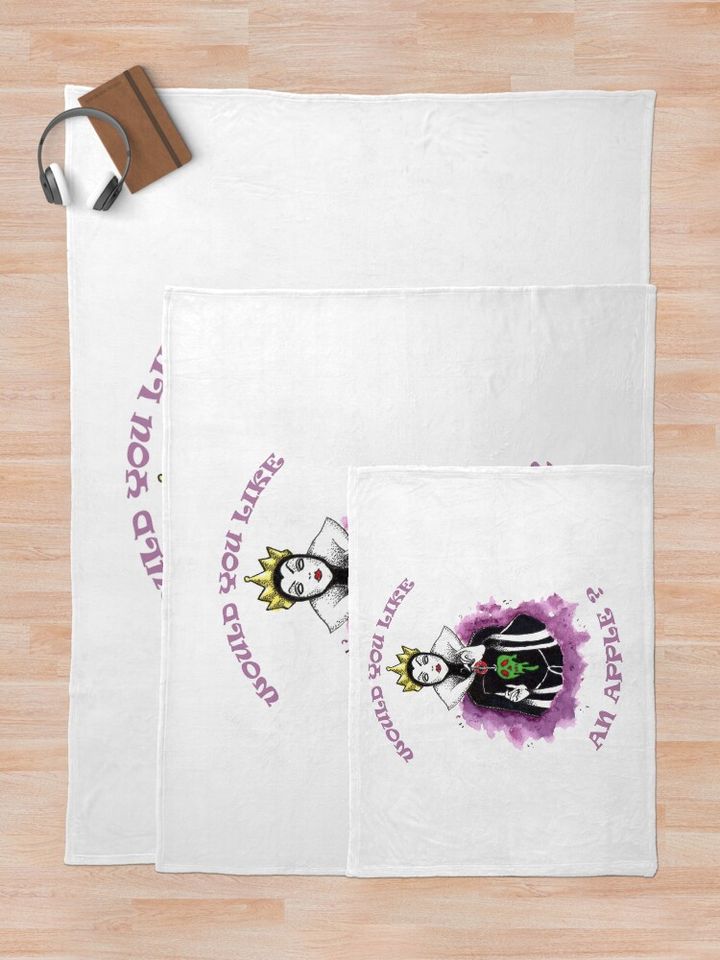 Evil Queen Throw Blanket