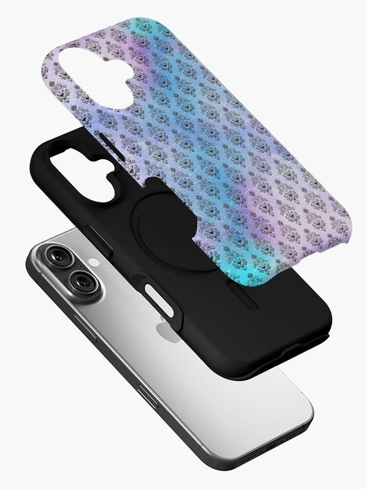 Watercolor Haunted Mansion iPhone Case