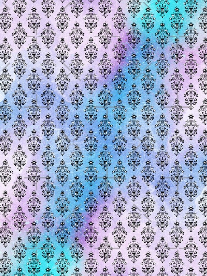 Watercolor Haunted Mansion iPhone Case