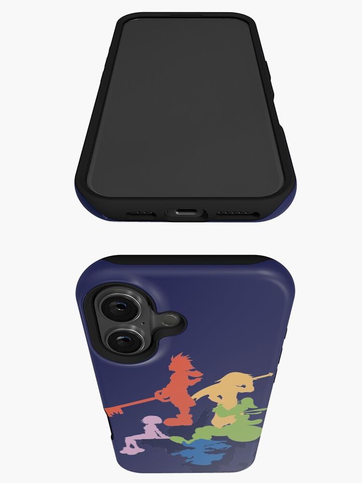 Kingdom Hearts Stylized Cover Art iPhone Case