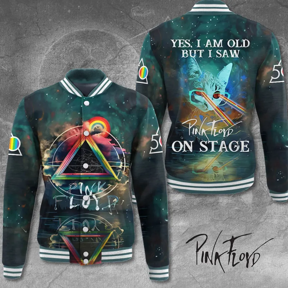 Pink Floyd Music Baseball Jacket For Fan