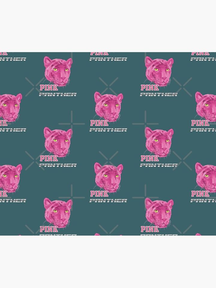 Pink Panther Retro / Aesthetic Throw Blanket