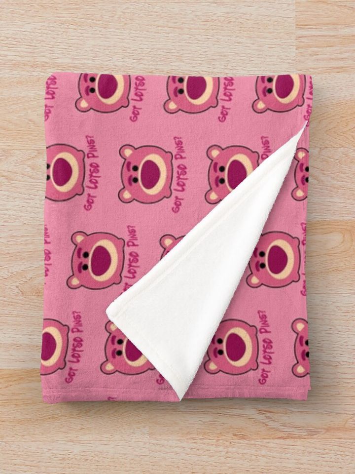 Pin Trading - Got Lotso Pins? Throw Blanket