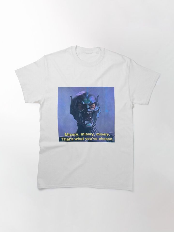 Green Goblin misery, misery, misery Classic T-Shirt