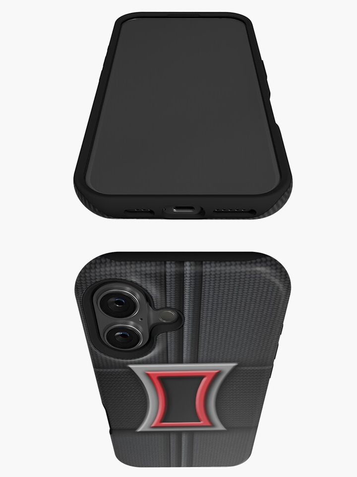 Black Widow Belt Buckle iPhone Case