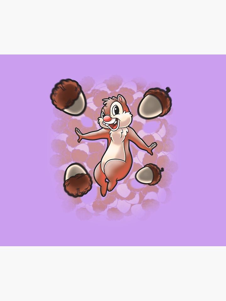 Chip And Dale Nuts beauty  Throw Blanket