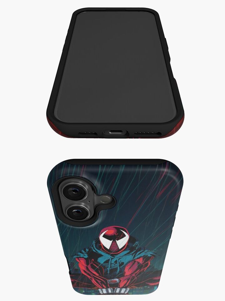 Across The Spider Verse - Scarlet Spider iPhone Case