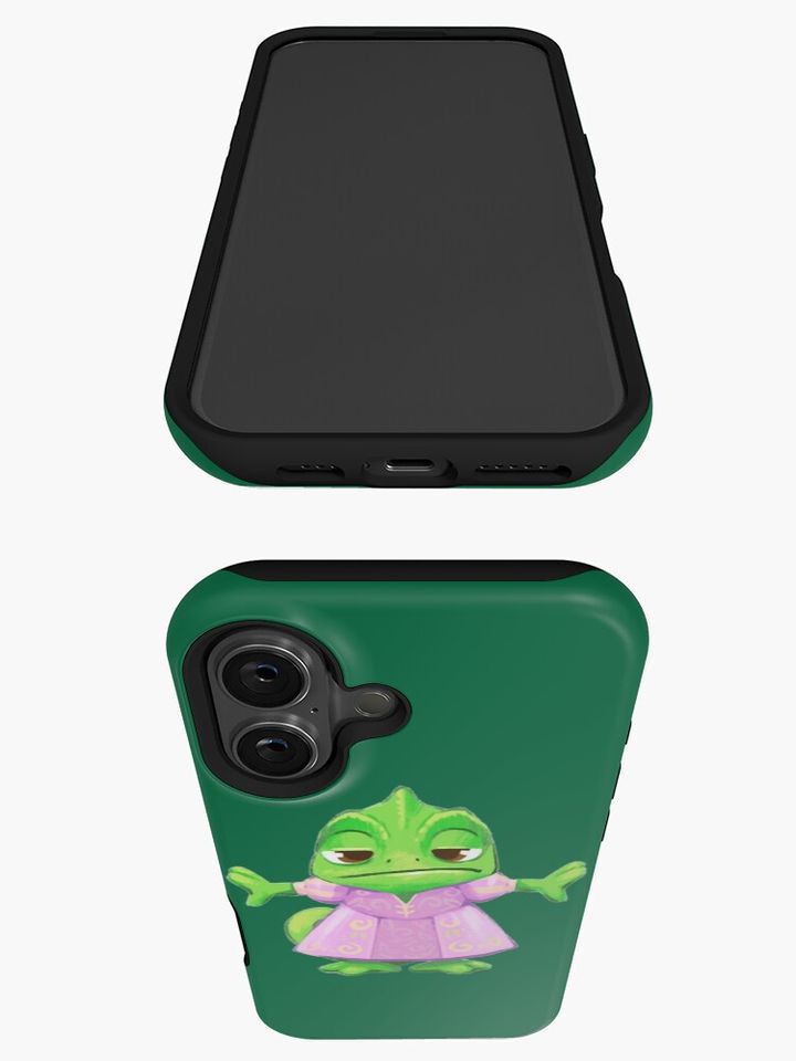Pascal in a dress - Tangled  iPhone Case