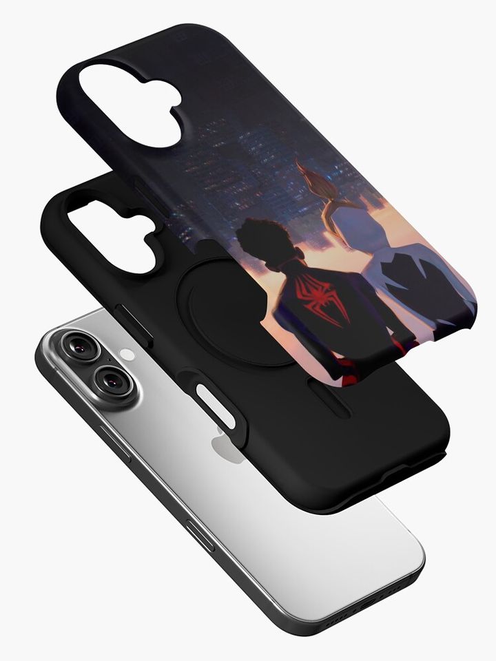 Spiderverse - Miles and Gwen iPhone Case