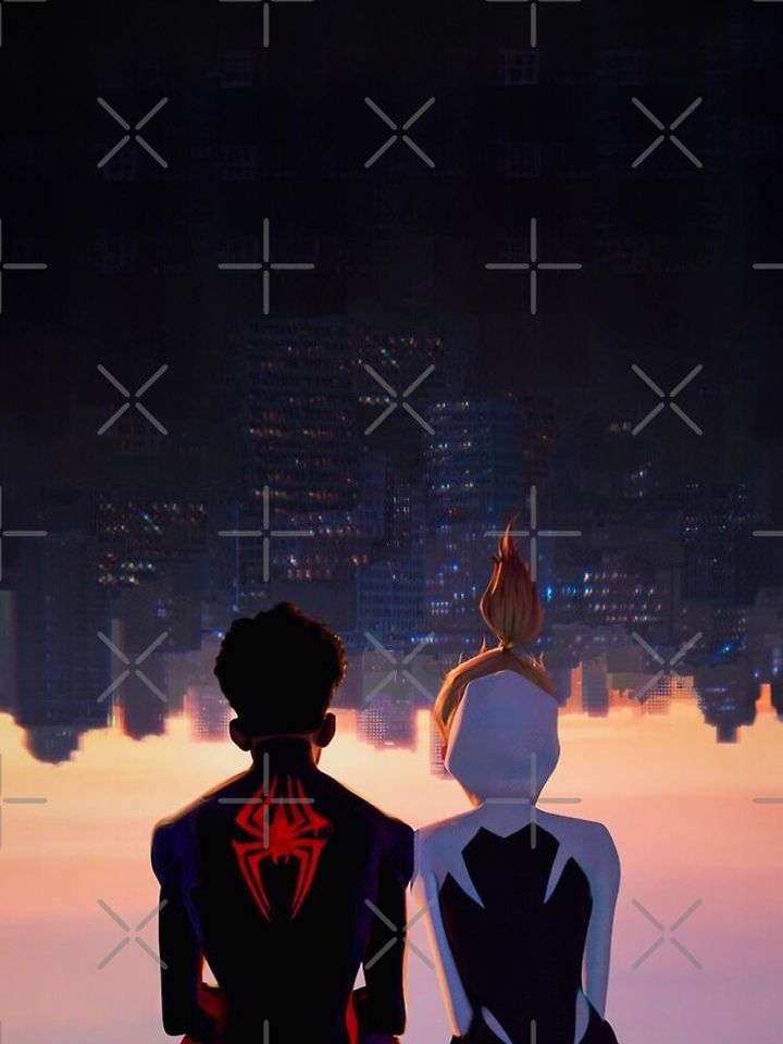 Spiderverse - Miles and Gwen iPhone Case