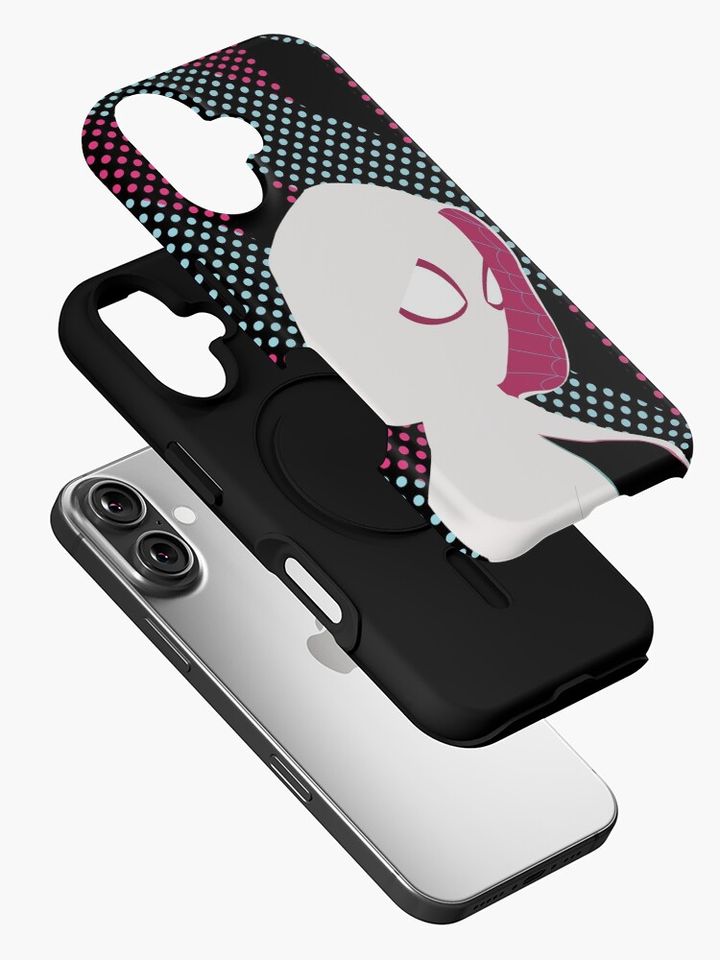 Into the spiderverse Spider-gwen iPhone Case