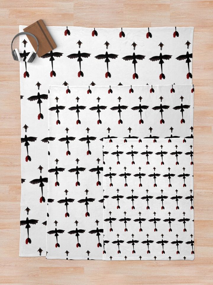 toothless and hiccup flying - how to train your dragon Throw Blanket