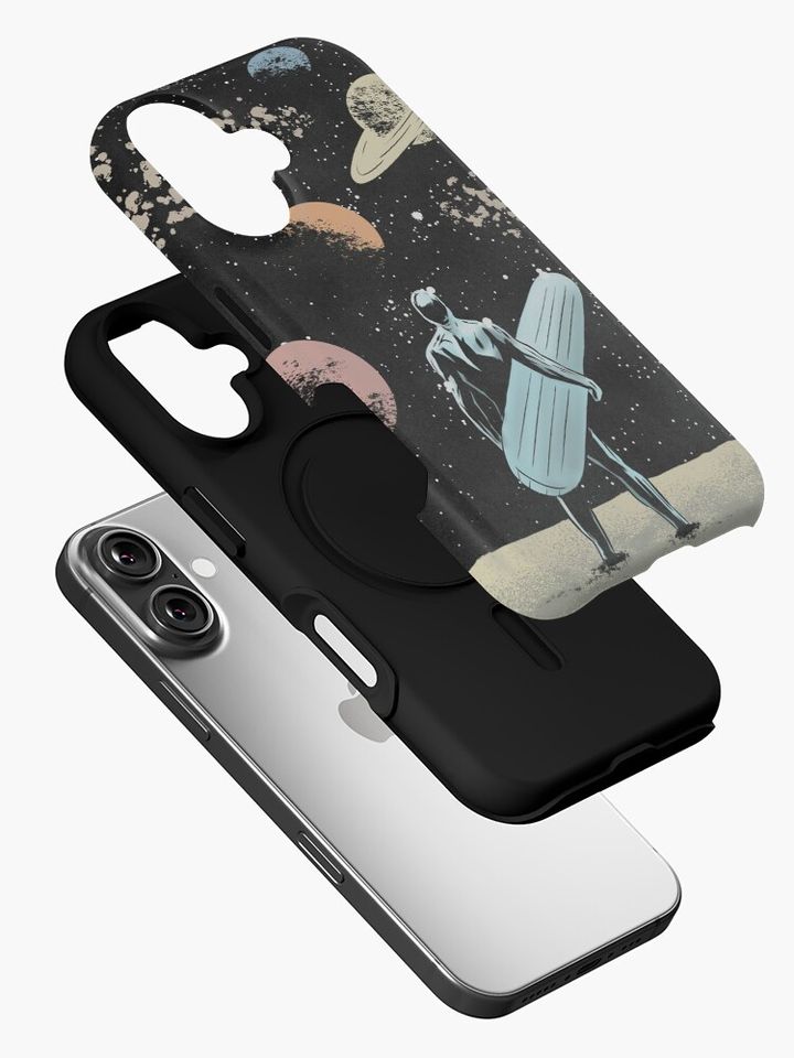 Silver Surfer iPhone Case