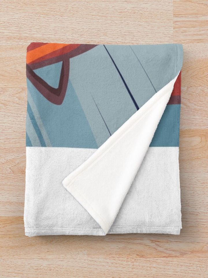 Jim Hawskin Solar Surfer (Treasure Planet) Throw Blanket