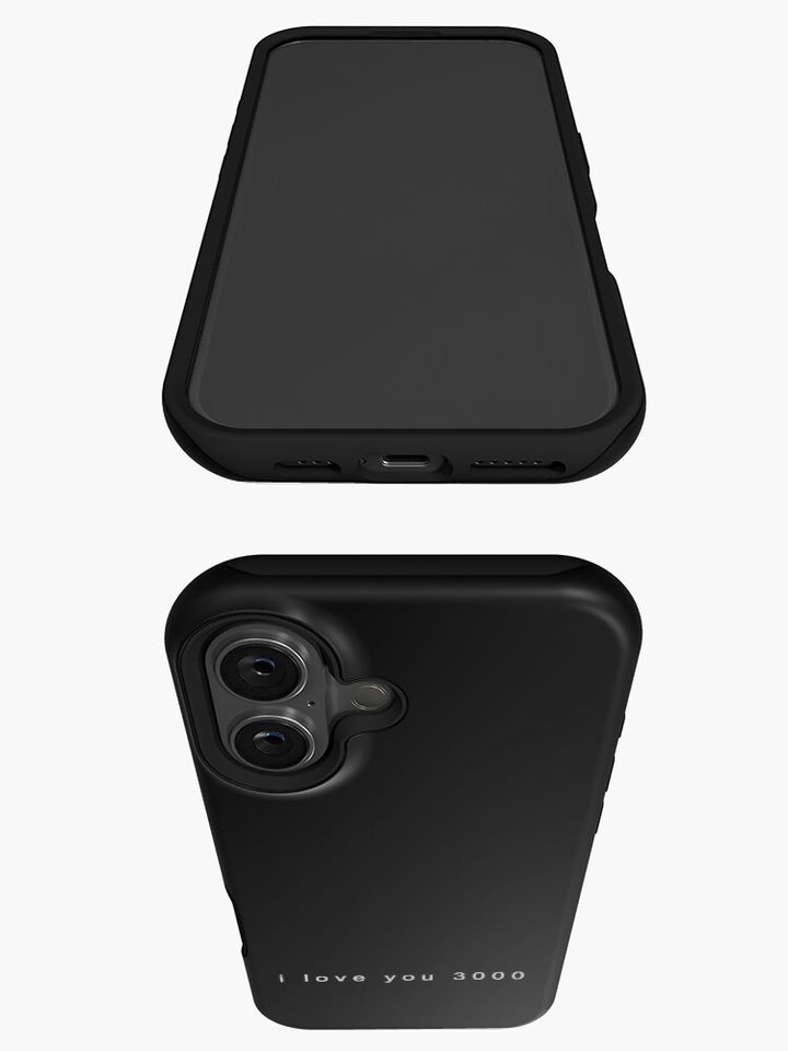Iron man I love you 3000 iPhone Case