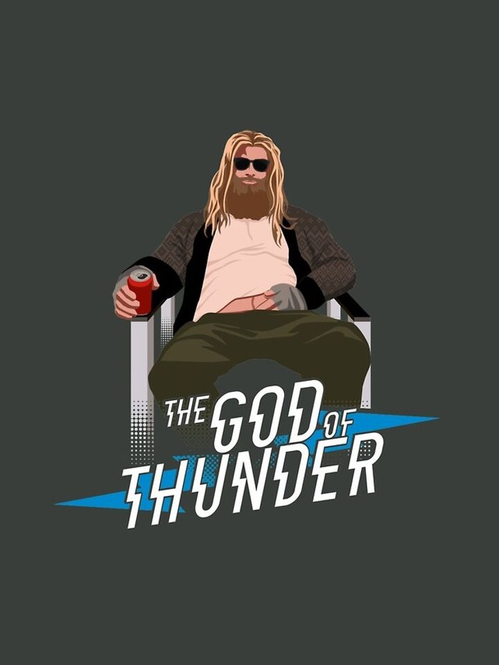 The God of Thunder iPhone Case