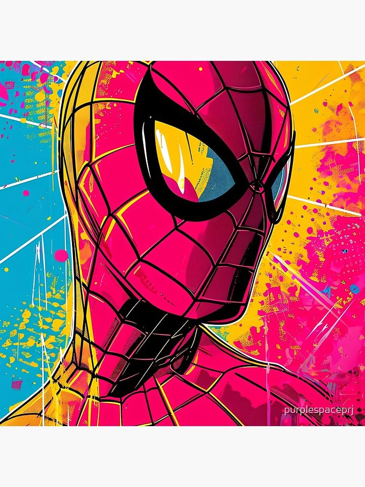 Spidey Pop Art Pillow