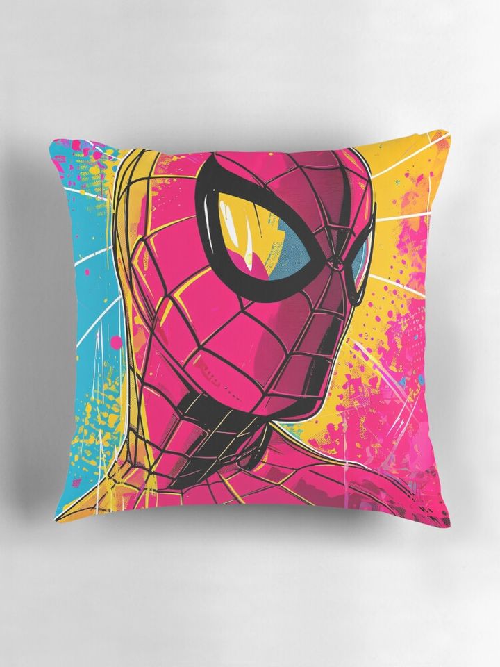 Spidey Pop Art Pillow