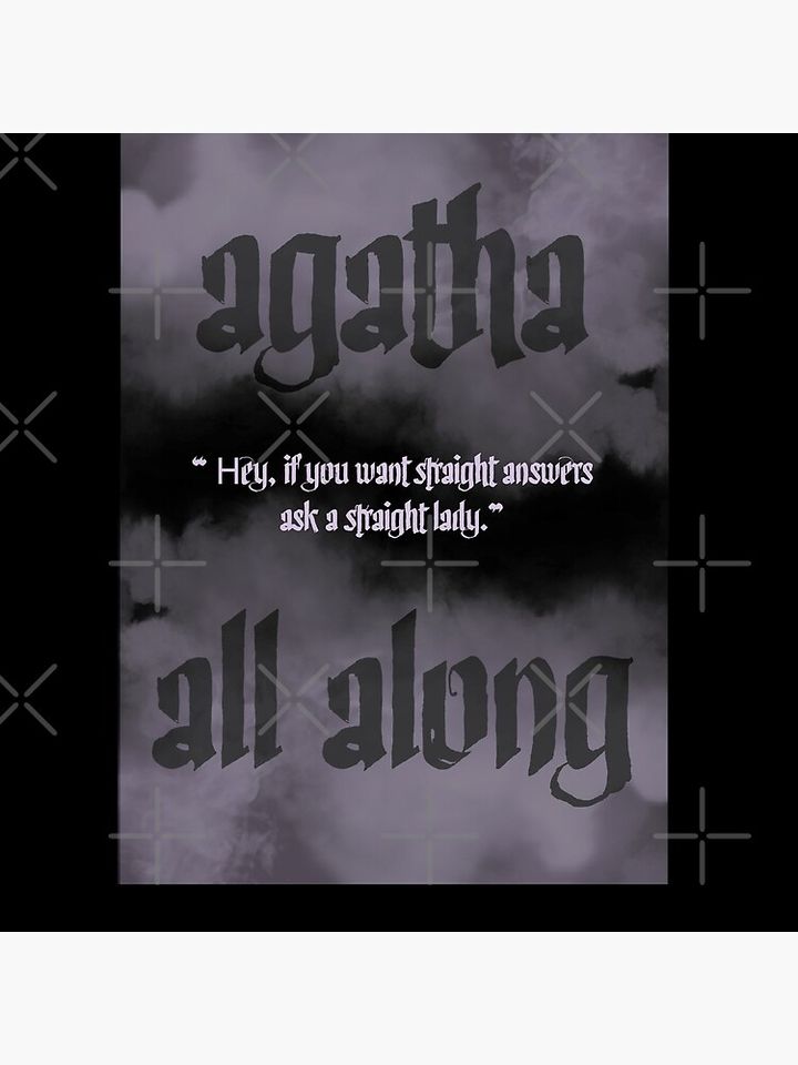 Agatha All Along Pillow