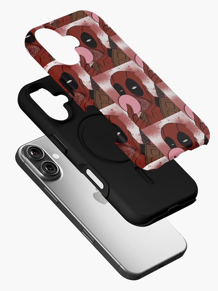 Deadpool Bubble Gum - Design 4 iPhone Case