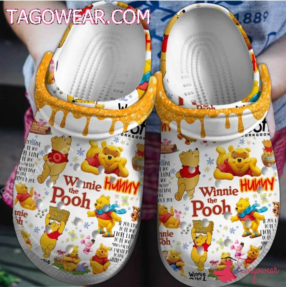 Winnie The Pooh Hunny Clogs Shoes