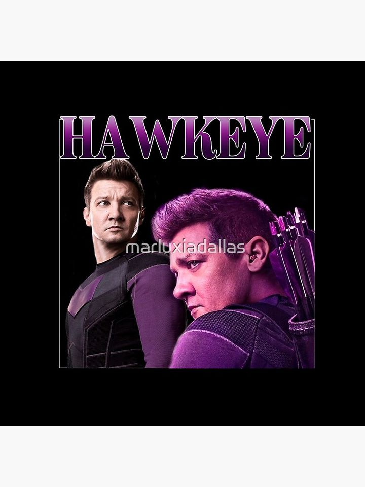 y2k hawkeye Pillow