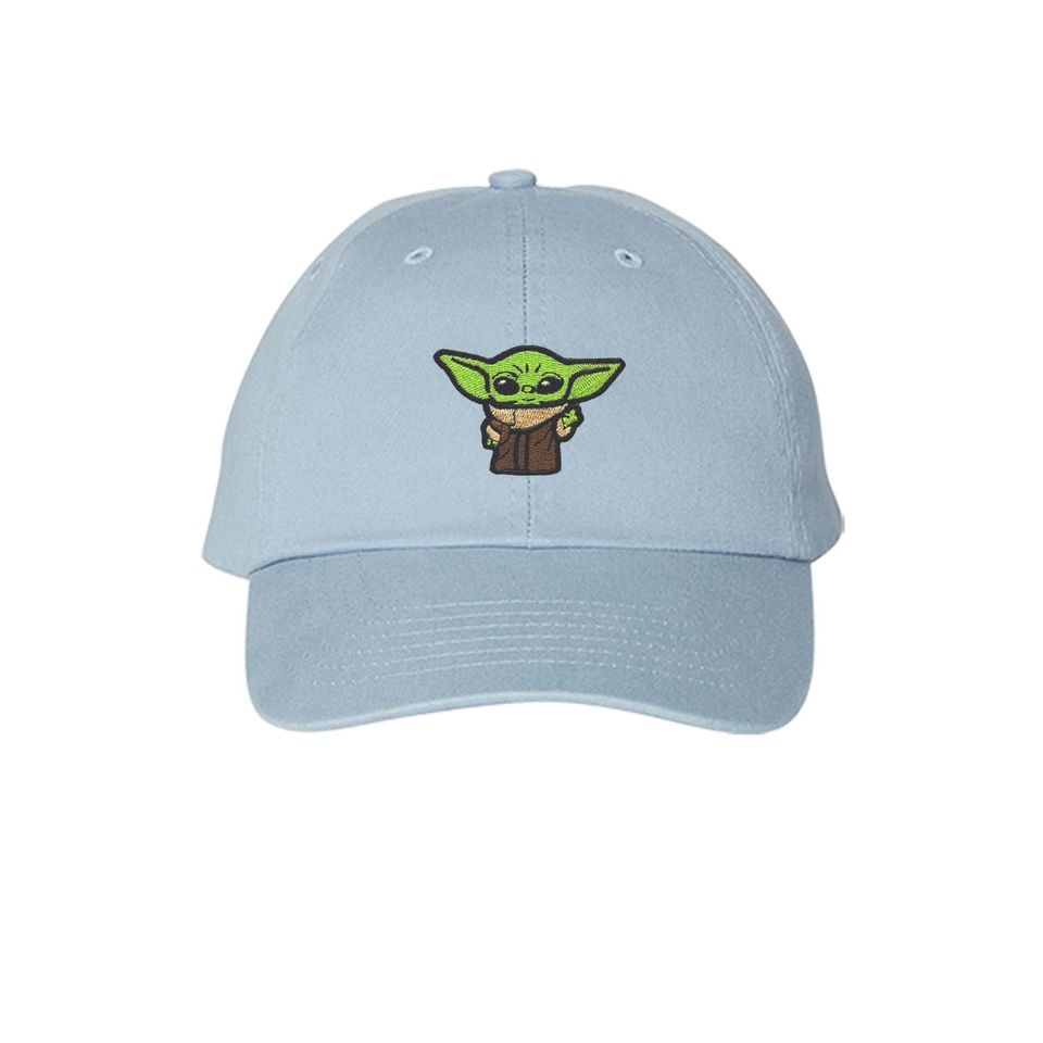 Grogu Alien Embroidered Baseball Cap
