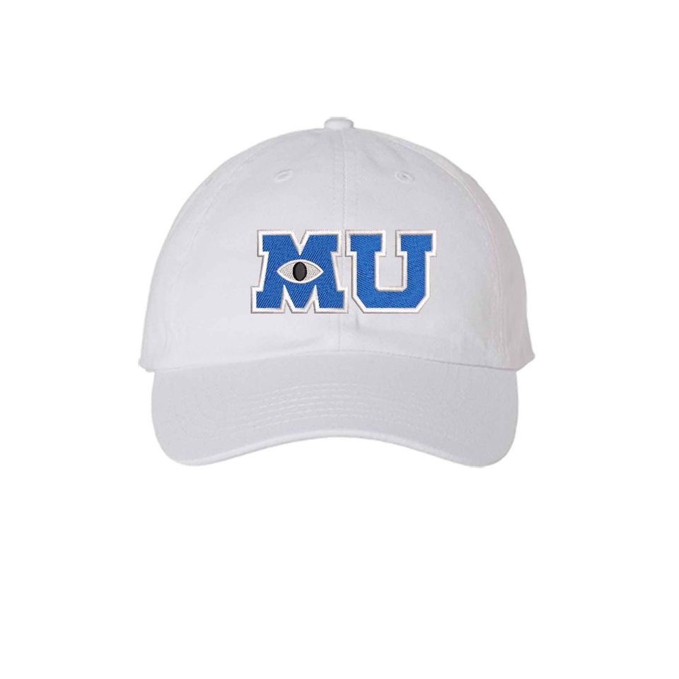 Monsters University MU Embroidered Baseball Cap