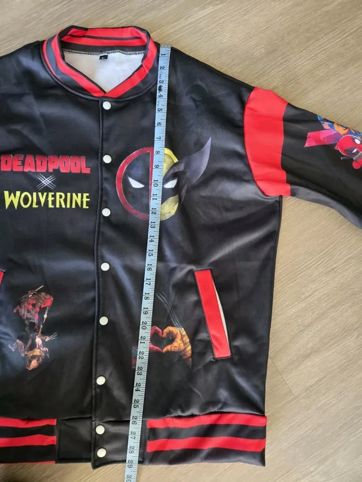 Deadpool Wolverine Baseball Jacket