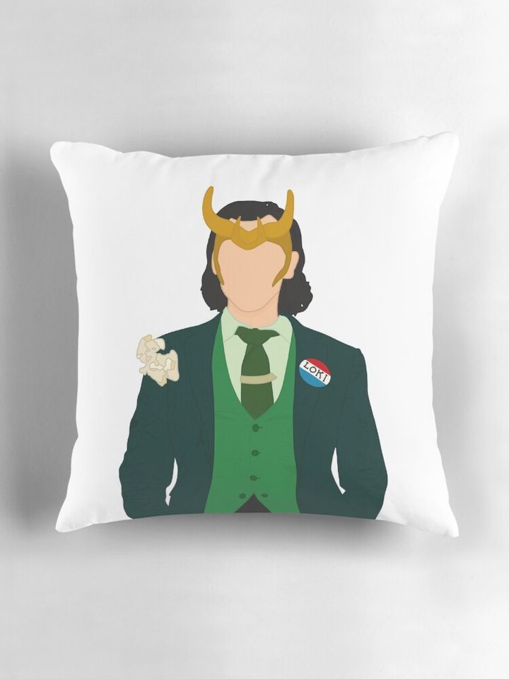 Loki Laufeyson Loki Promo Pillow