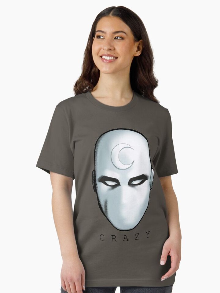 CRAZY - Moon Knight (Mr Knight) Headshot Essential T-Shirt
