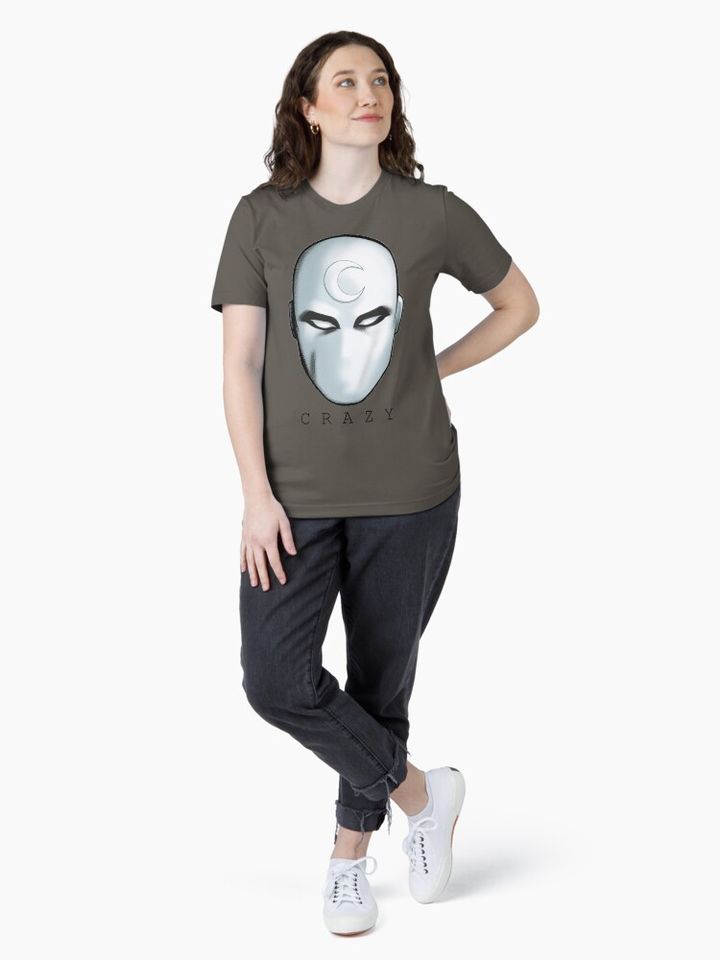 CRAZY - Moon Knight (Mr Knight) Headshot Essential T-Shirt