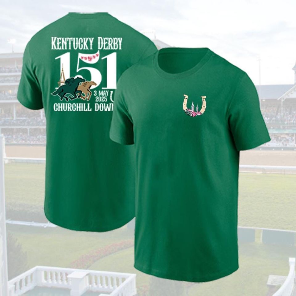 2025 Kentucky Derby Churchill Downs 2 Side Shirt,Derby Tee, Talk Derby To Me Shirt, May The Horse Be With You Shirt