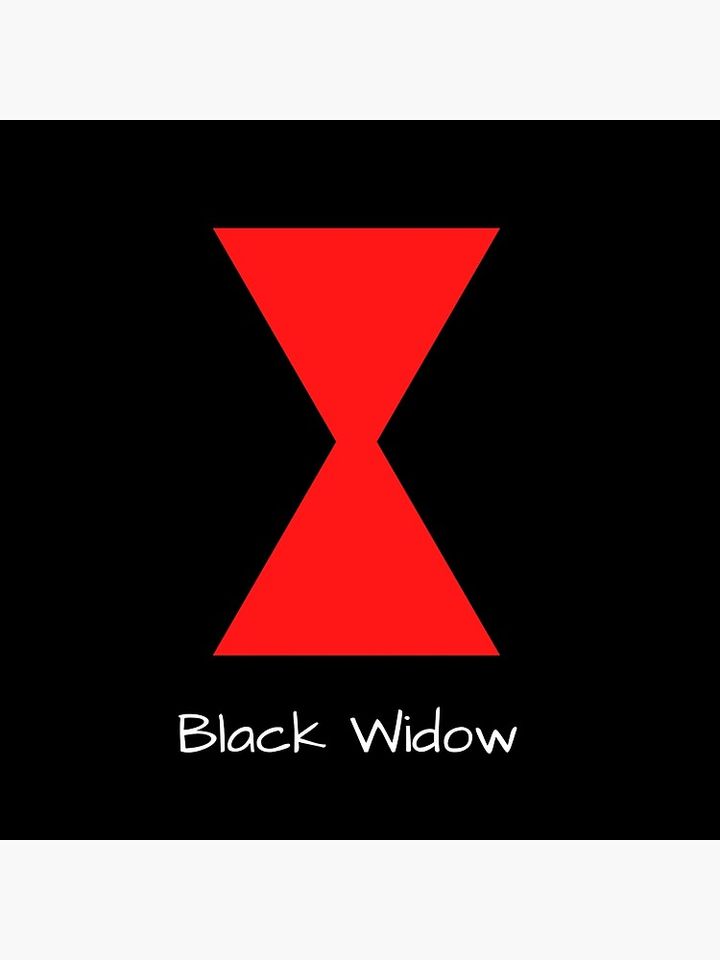Black widow Pillow