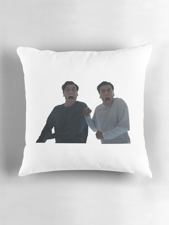 Moon Knight Marc and Steven Scream Pillow