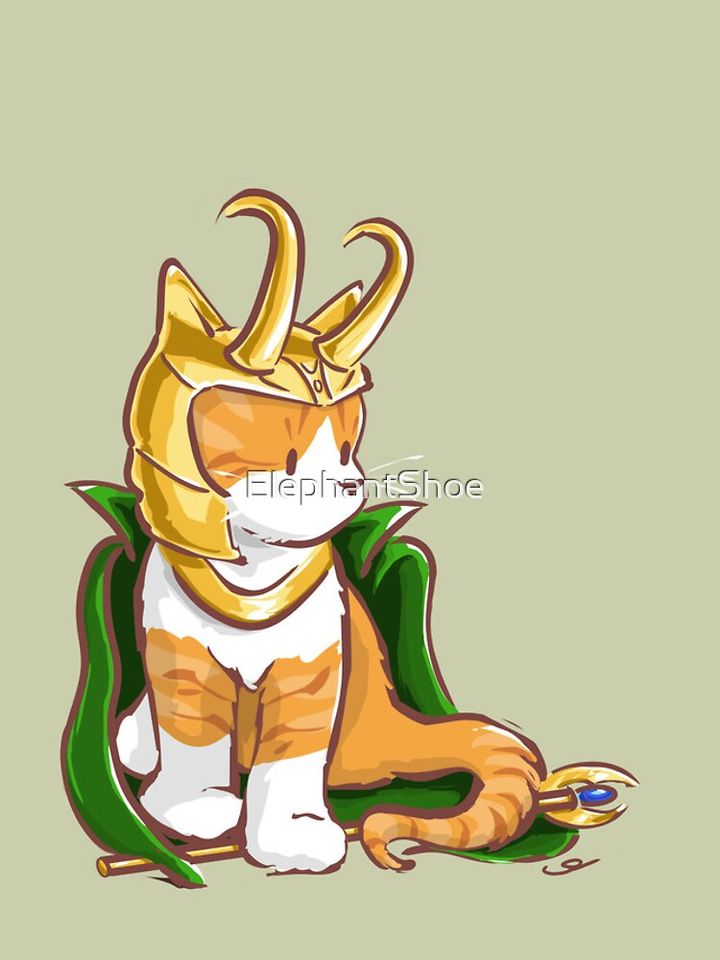 Lokitty Loki Cat iPhone Case