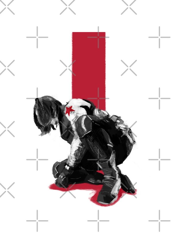 BUCKYY Bn - The Winter Soldier iPhone Case