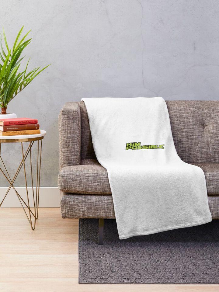 Kim Possible Logo Throw Blanket