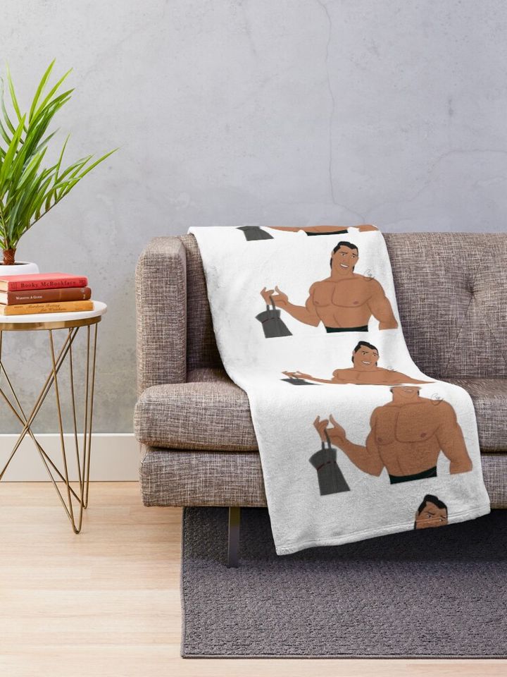 Li Shang (Mulan) Throw Blanket