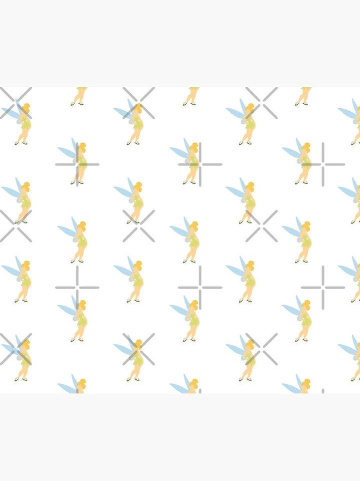 Minimalist Tinker Bell Throw Blanket