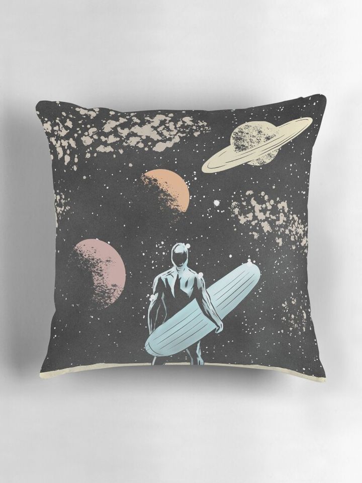 Silver Surfer Pillow