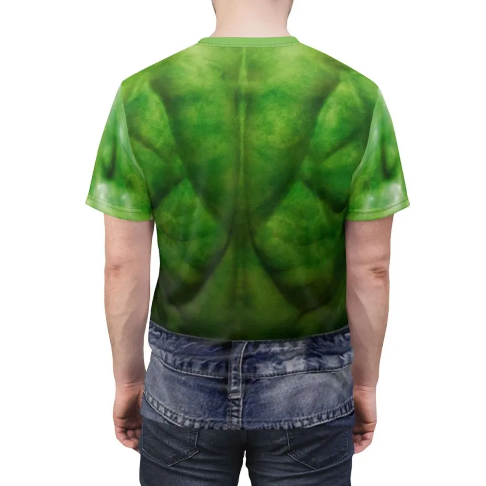 The Incredible Hulk Cosplay Costume Green Hulk Superhero Tshirt 3D