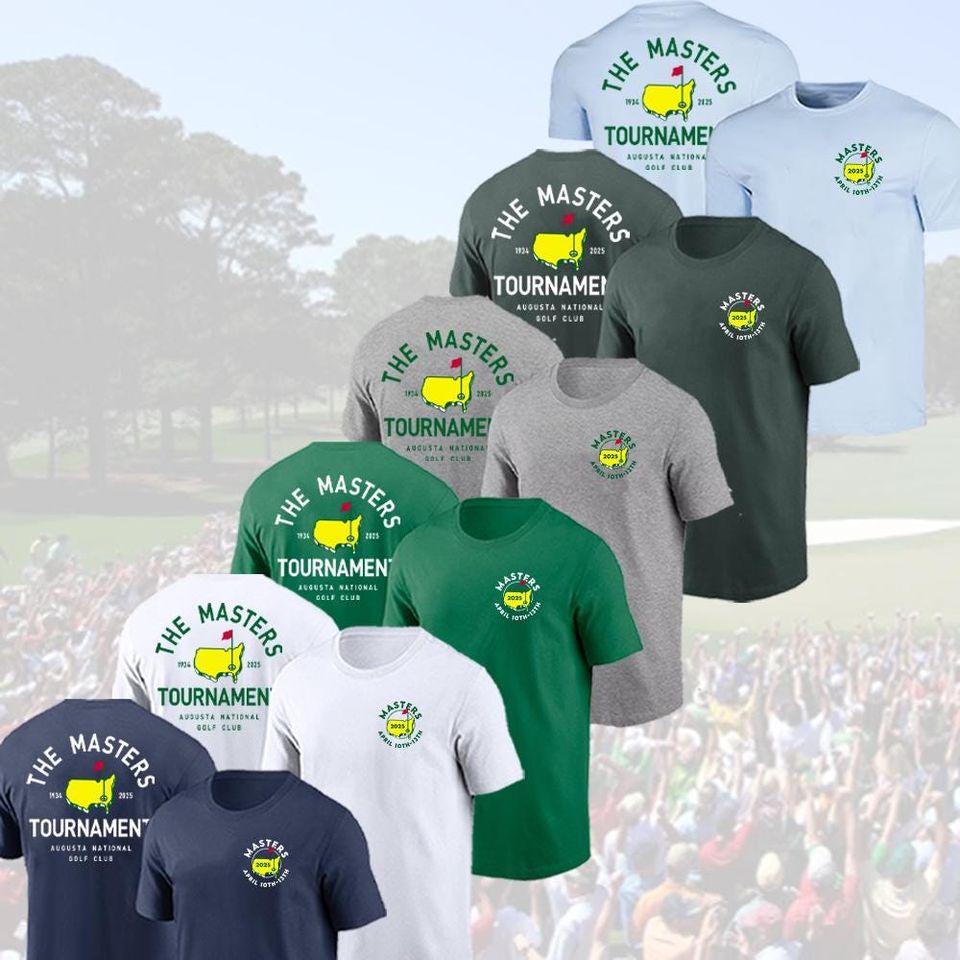 Golf Club Shirt Gifts, 2025 Augusta Masters T-Shirt, The Masters Golf T ...