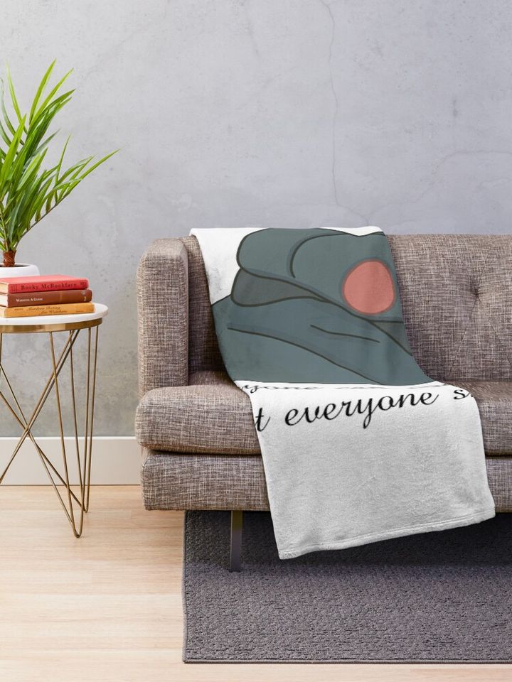 Ratatouille Anyone can cook Throw Blanket