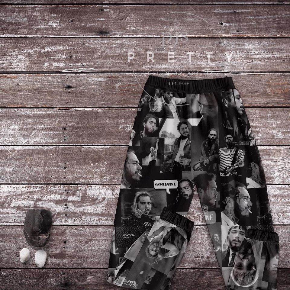 Post Malone Pajama Set - Music Artist Family PJs
