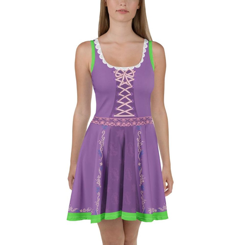 Rapunzel Pascal Skater Dress